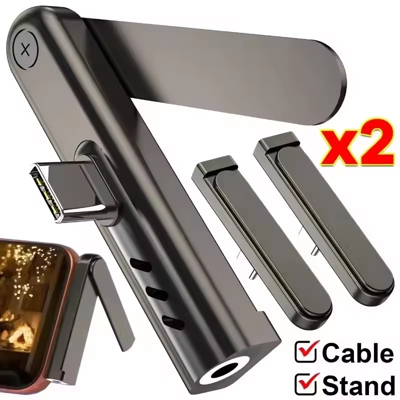 Usb C Cable - 2/1 szt. Przenośny adapter USB-C na
