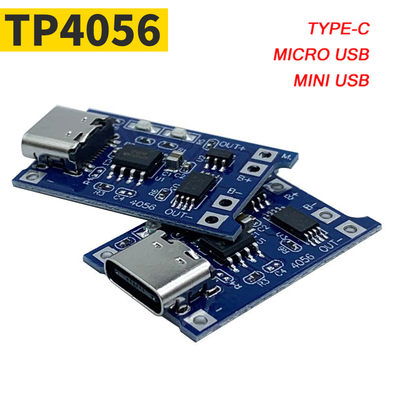 Tp4056 Module - Moduł ładowania akumulatorów litowych 18650 TP4056