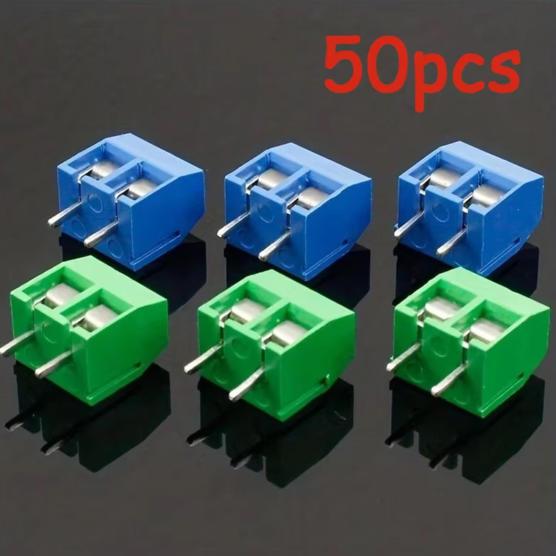 Screw Terminal Block - 50 sztuk PCB listwa zaciskowa złącze