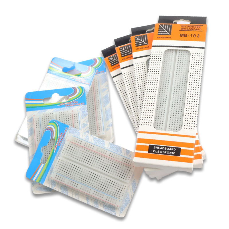 Breadboard 400 Point - 4/3/2 SZT. Płytka stykowa MB-102, 400/830