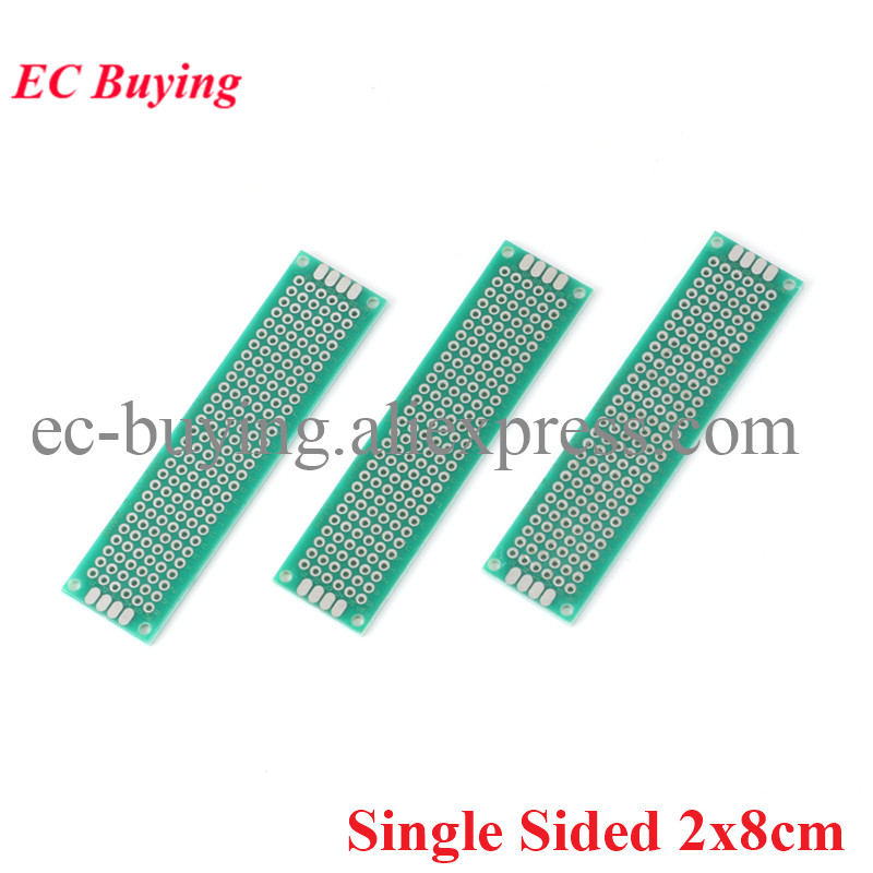Pcb Prototyping Board - 10 sztuk/partia 2x8cm jednostronna miedź prototypowa