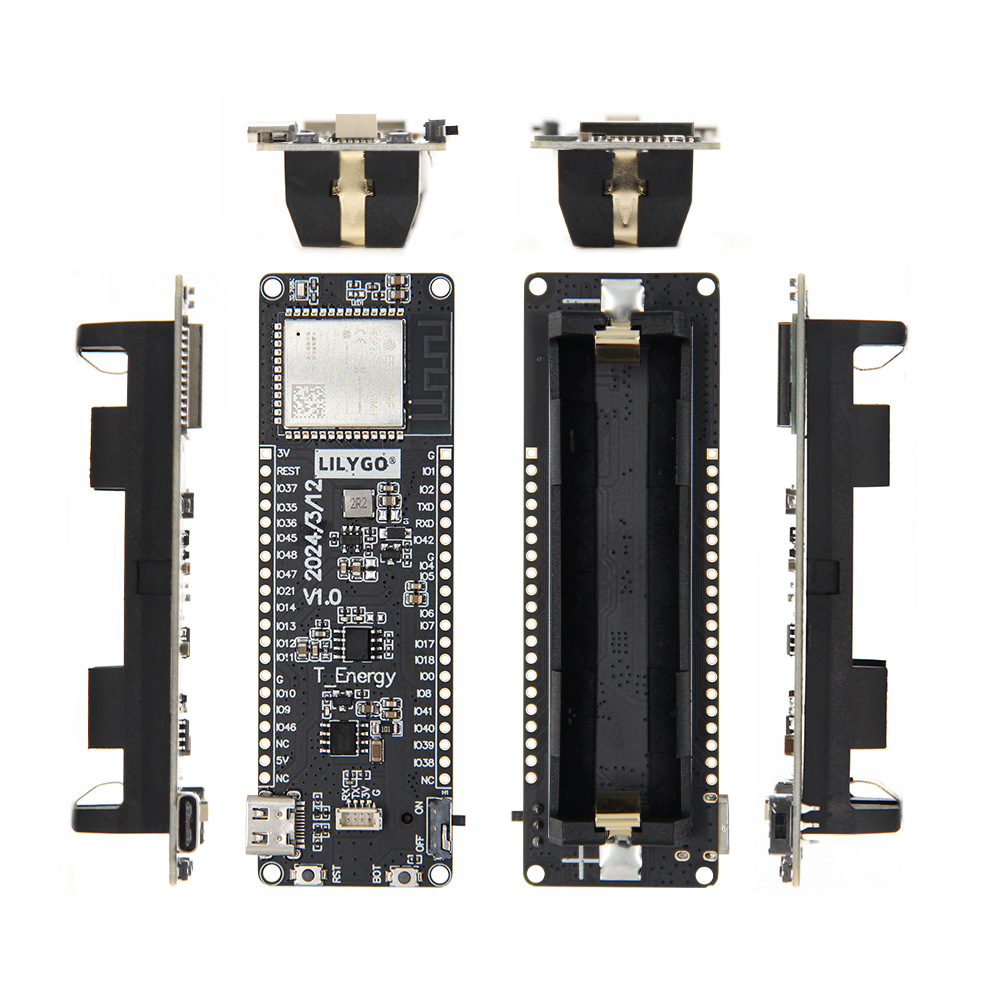 Esp32 Battery Holder Lipo - Płytka rozwojowa LILYGO T Energy S3