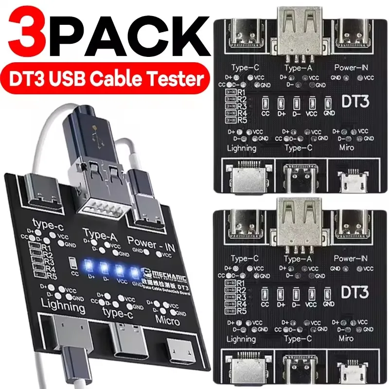 Micro Usb Cable - 1-3 sztuki – tester USB DT3,