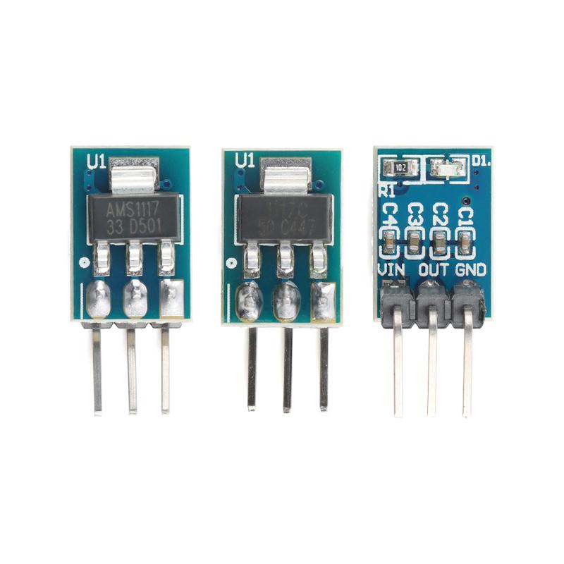 Ams1117 Module - 【F】1 szt. Płytka regulatora liniowego AMS1117-3.3