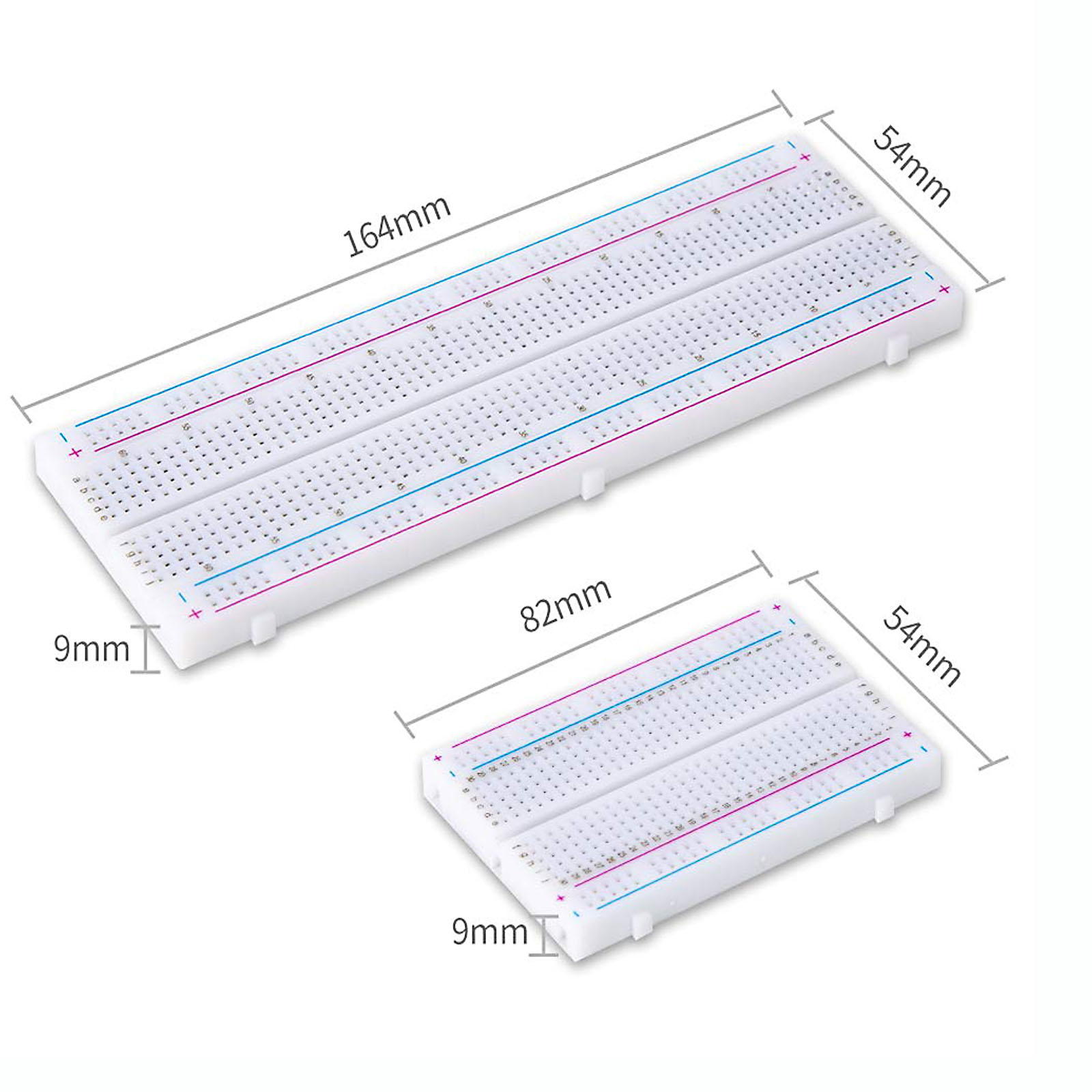 4 szt. Płytka stykowa 400/830  – Breadboard 400 Point recenzja i cena