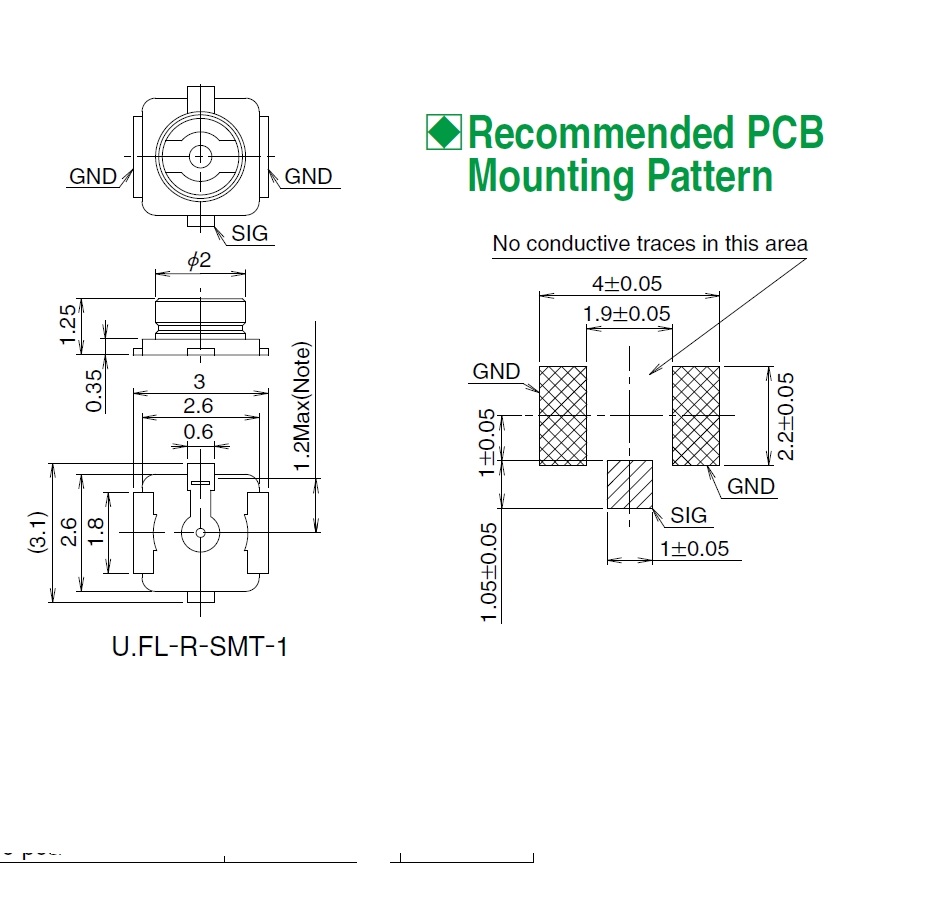 10 SZT./U.FL-R-SMT-1 Złącze ko – Ipex Connector recenzja i cena