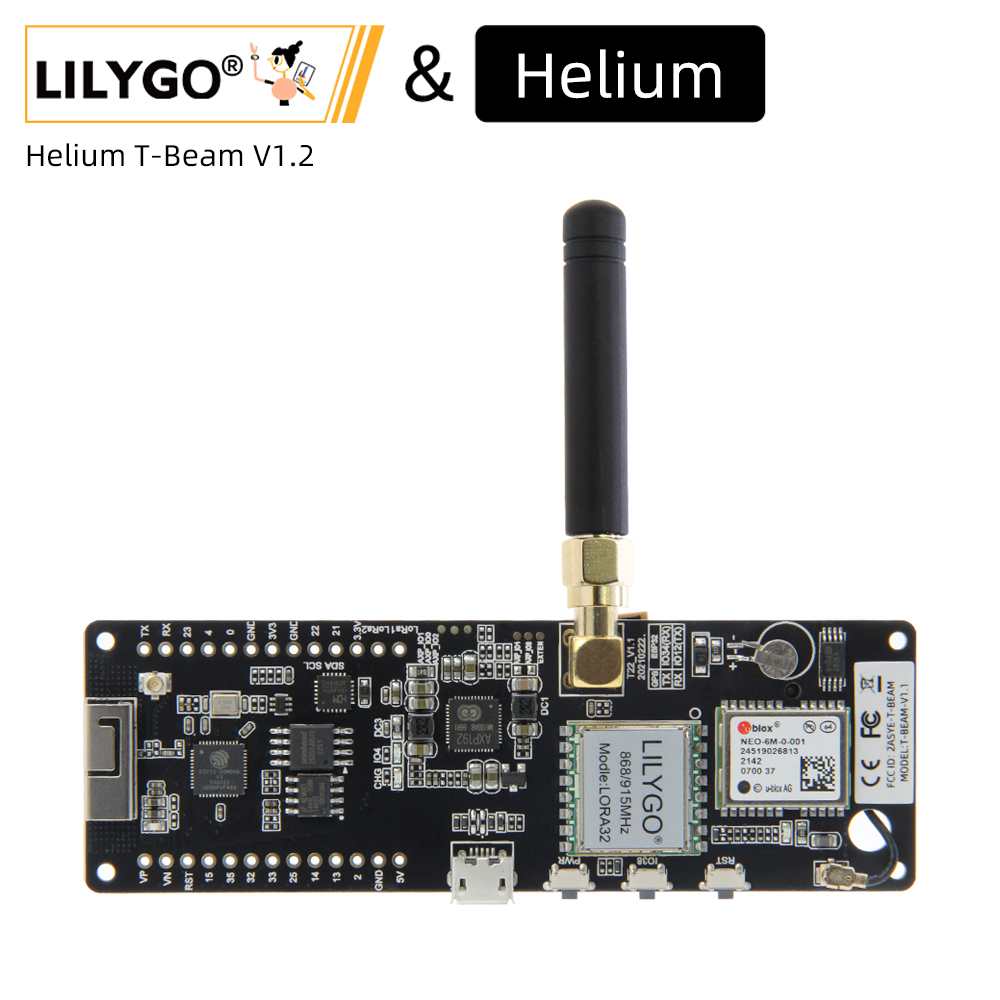LILYGO® & Helium T-Beam V1.2 E – Esp32 Battery Holder Lipo recenzja i cena