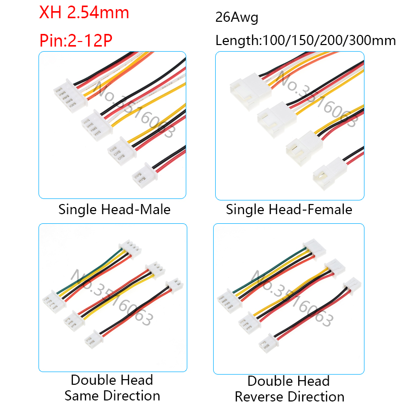 5/10 sztuk XH-2.54mm męskie/zł – Jumper Wire Kit recenzja i cena
