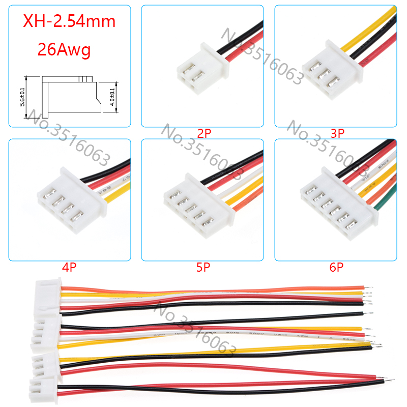 5/10 sztuk XH-2.54mm męskie/zł – Jumper Wire Kit recenzja i cena