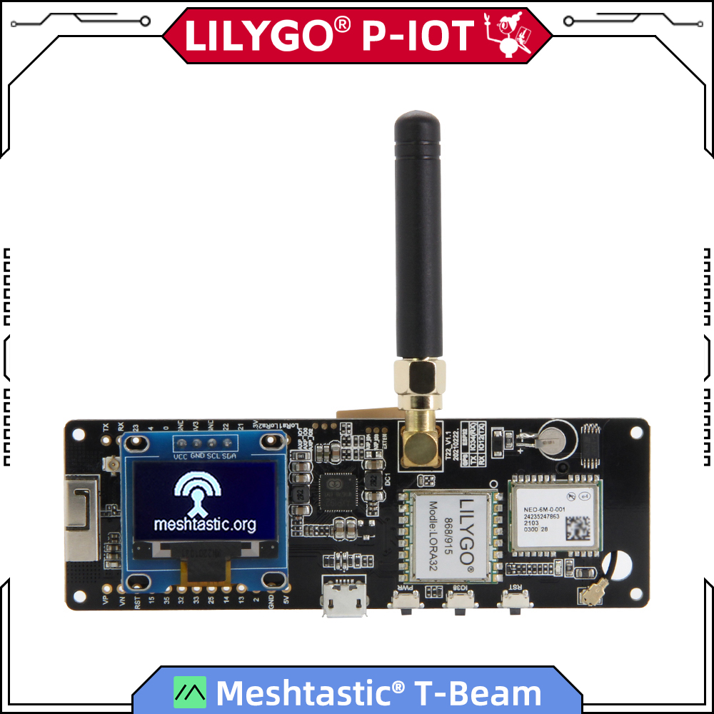 LILYGO® TTGO Meshtastic T-Beam – Esp32 Battery Holder Lipo recenzja i cena
