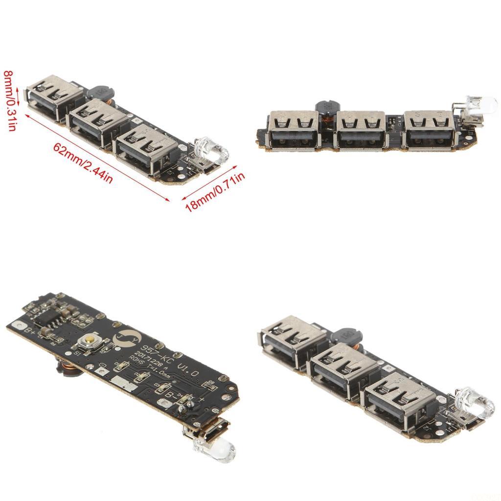 B03F 5V 2.1A 3 USB ładowarka B – Li Ion Charger Module recenzja i cena