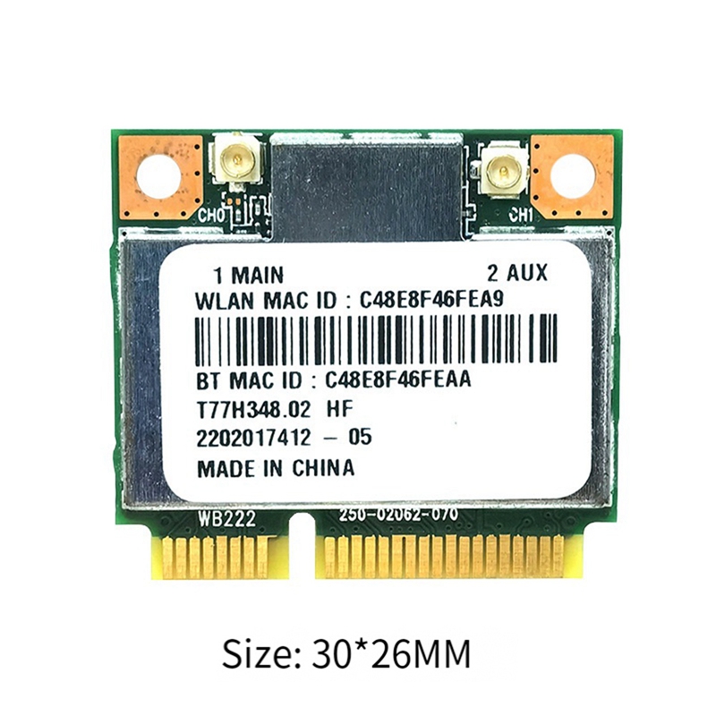 AR5B22 AR9462 Karta WiFi + Ant – Antenna 2.4Ghz recenzja i cena