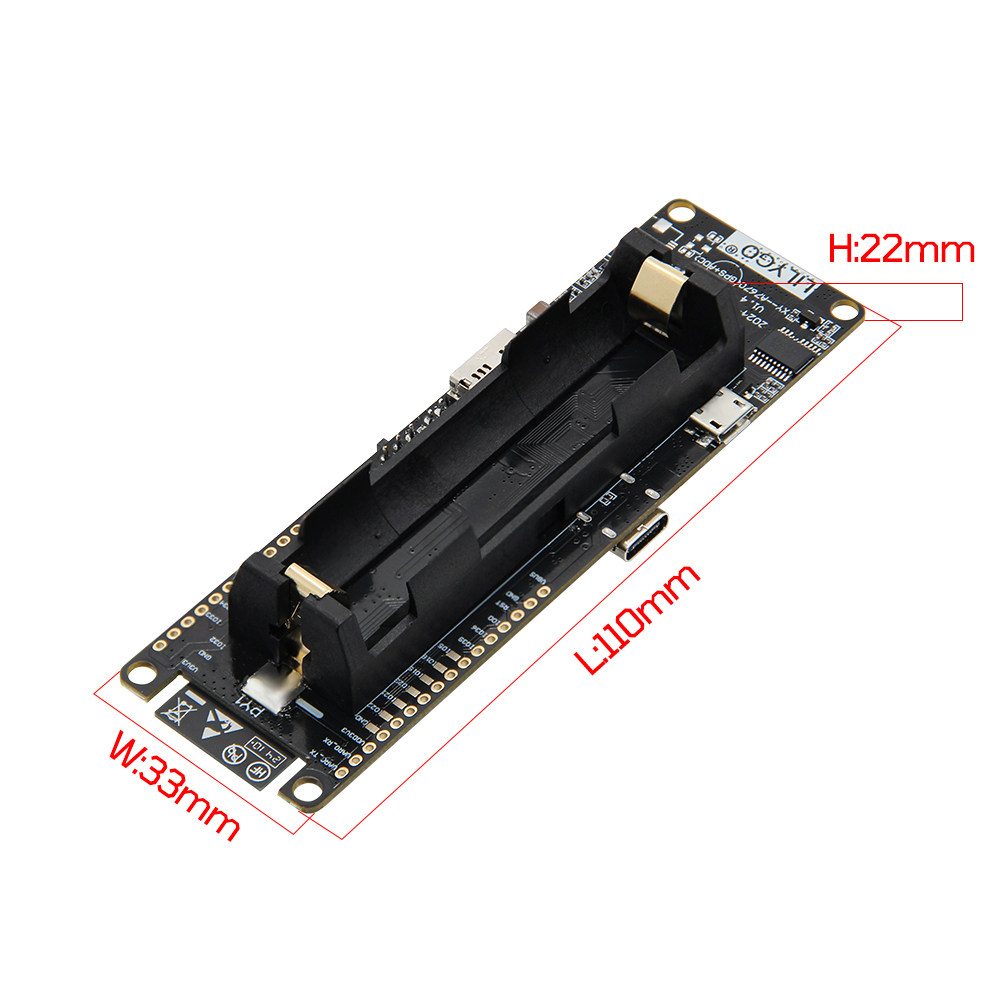 Płytka rozwojowa LILYGO T-A767 – Esp32 Battery Holder Lipo recenzja i cena