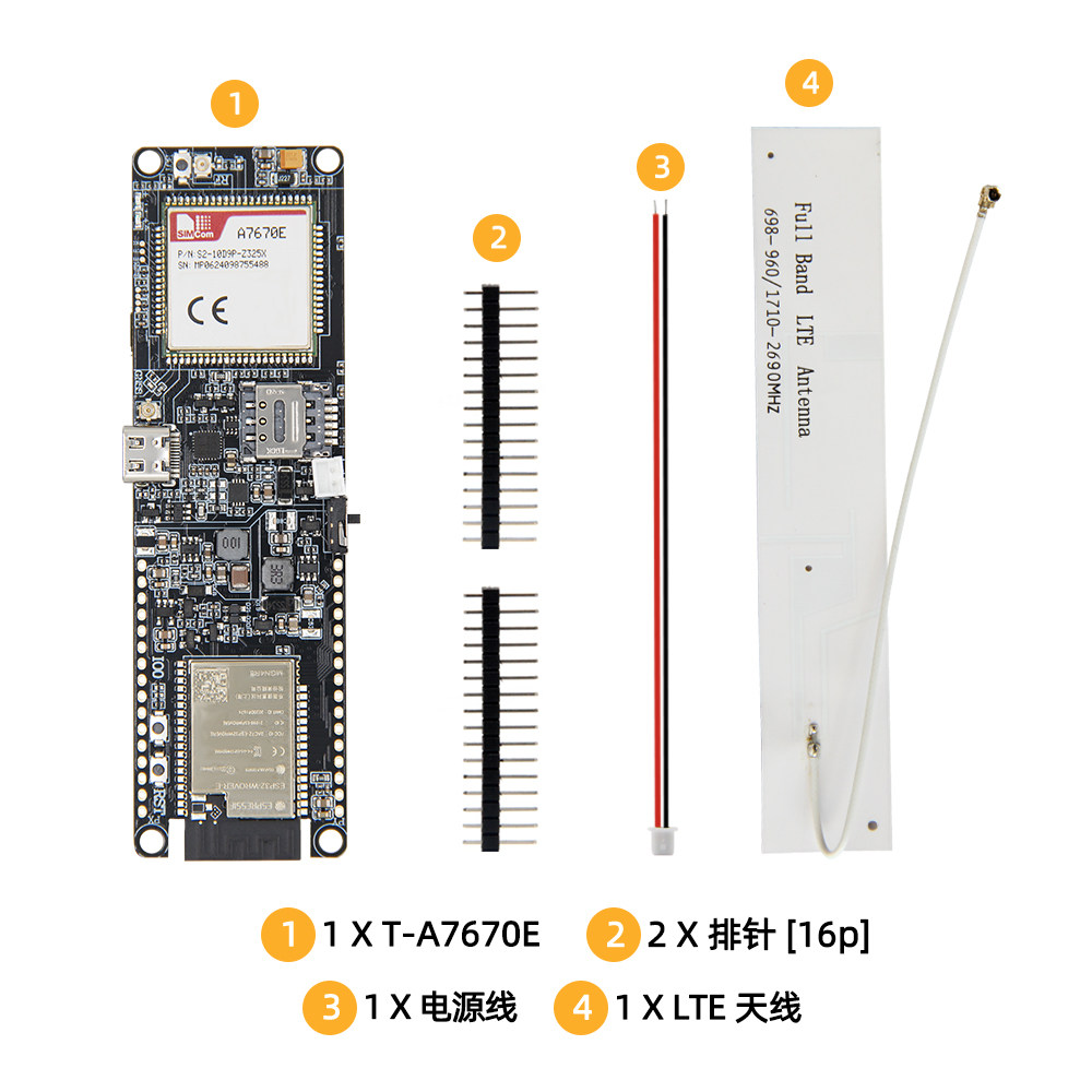 Płytka rozwojowa LILYGO T-A767 – Esp32 Battery Holder Lipo recenzja i cena