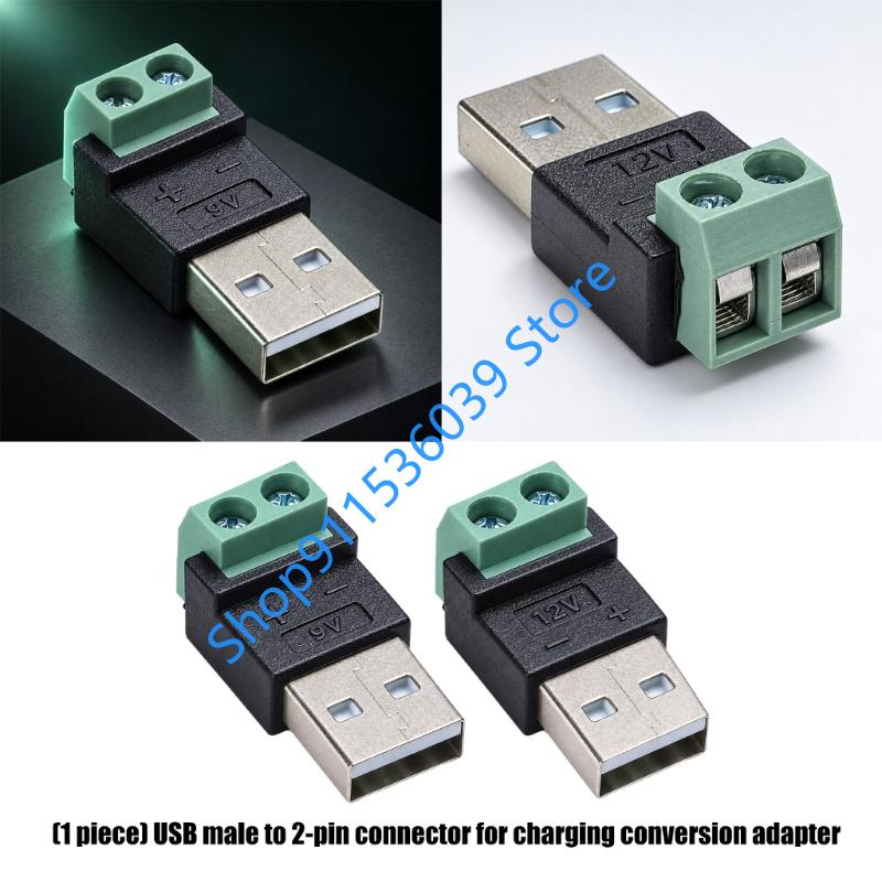 45BB 9V 12V USB 2.0 typ A męsk – Screw Terminal Block recenzja i cena