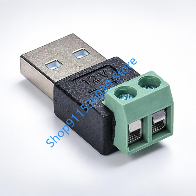 45BB 9V 12V USB 2.0 typ A męsk – Screw Terminal Block recenzja i cena