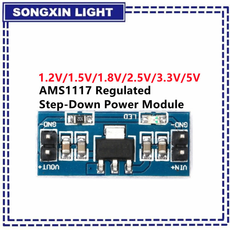 1 szt. AMS1117 1.2V 1.5V 1.8V  – Ams1117 Module recenzja i cena