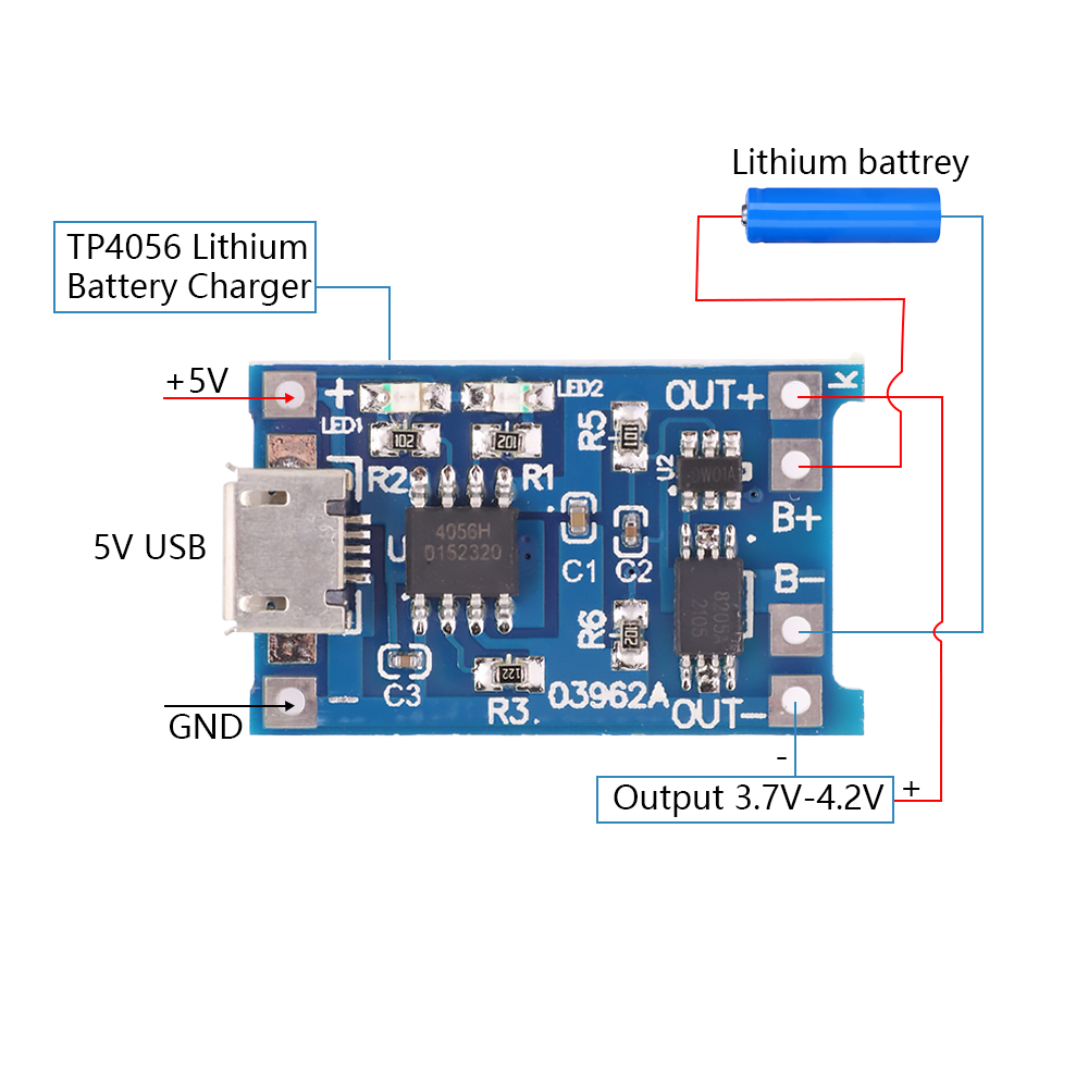 1/5/10 szt. Płytka ładująca mo – Tp4056 Module recenzja i cena