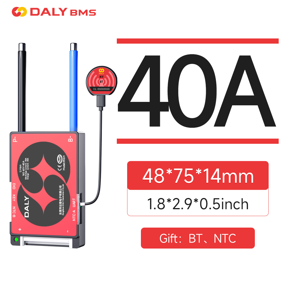 DALY Smart BMS 16S 60V 40A Li- – Proto Board recenzja i cena