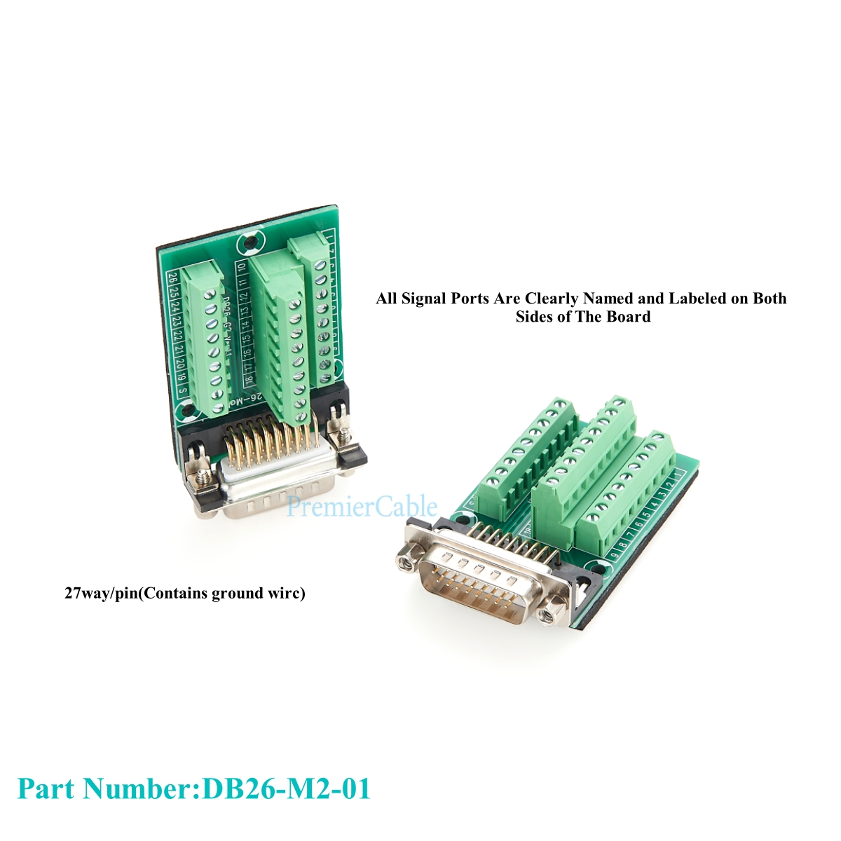Moduł sygnałowy DB26 męski na  – Screw Terminal Block recenzja i cena