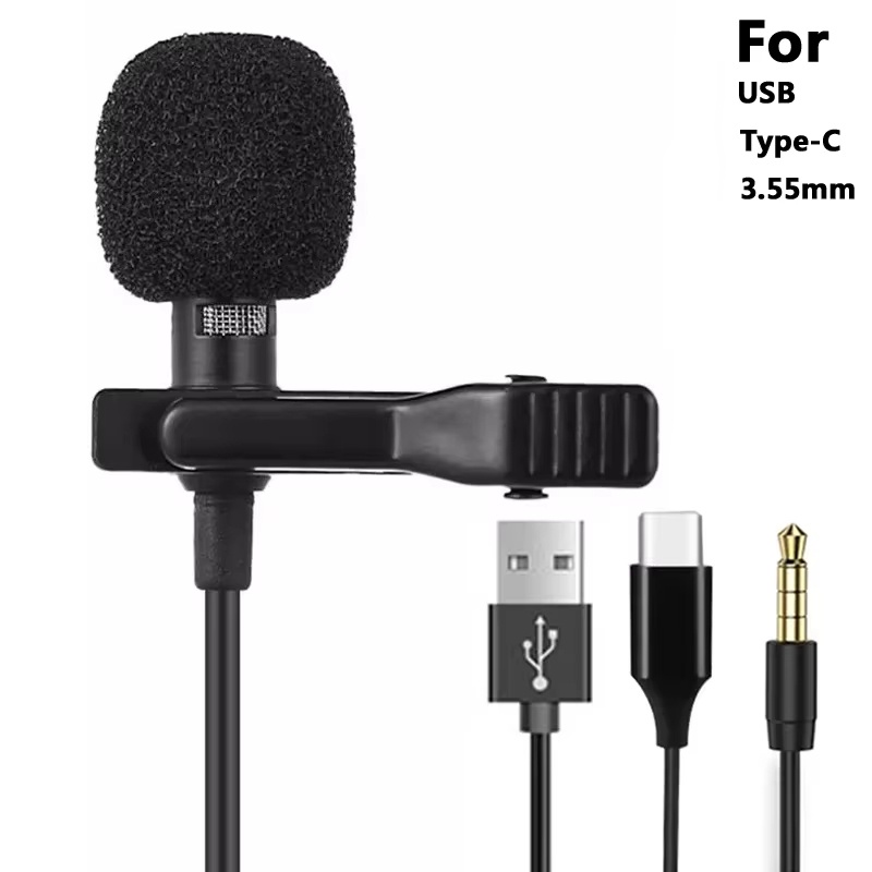 Mikrofon krawatowy 3.5mm Mini  – Micro Usb Cable recenzja i cena