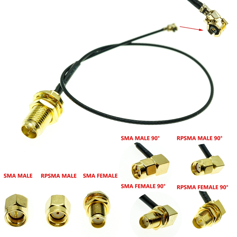 Kabel U.FL MHF1 UFL do RP-SMA  – Ipex Connector recenzja i cena