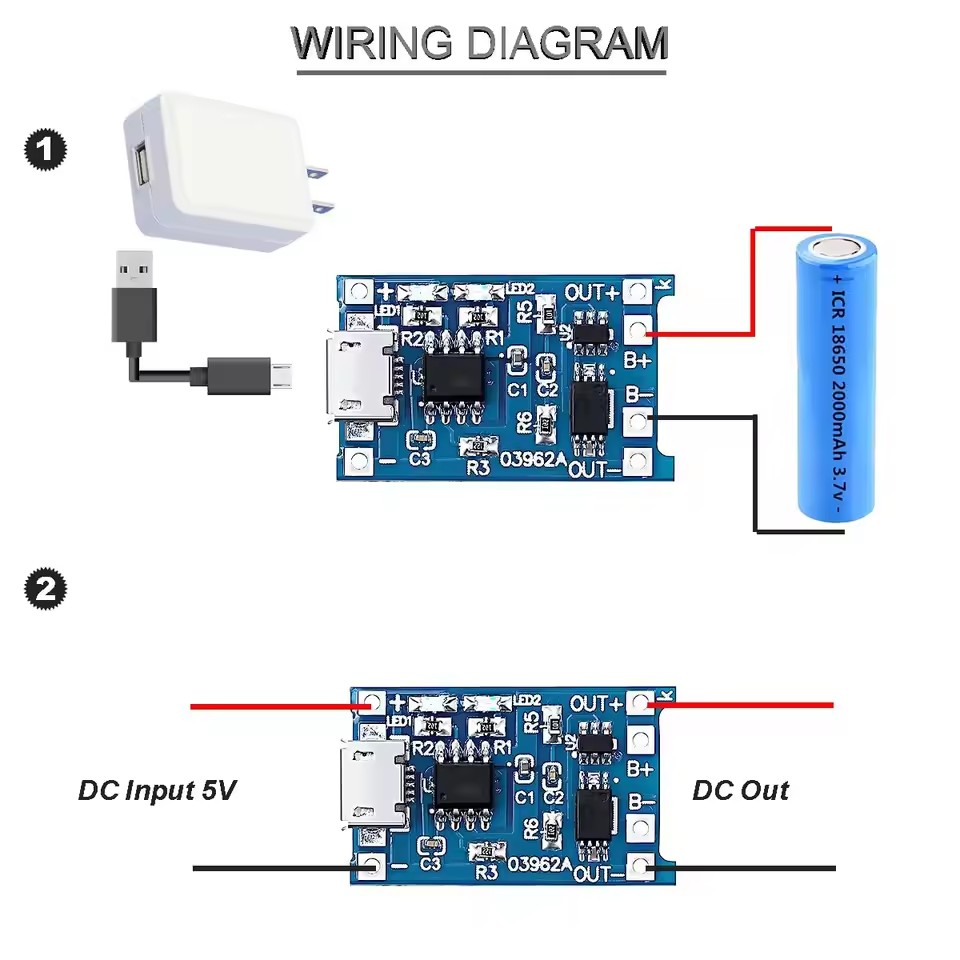 1-20 szt. Moduł ładowarki do b – Li Ion Charger Module recenzja i cena