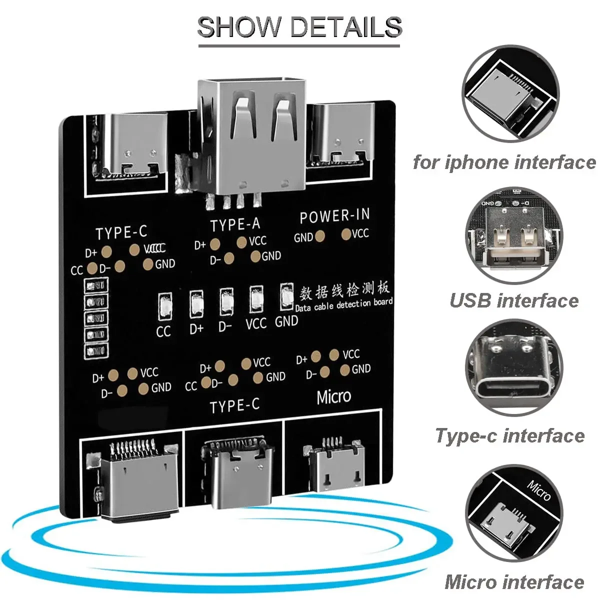 1-3 sztuki – tester USB DT3, p – Micro Usb Cable recenzja i cena
