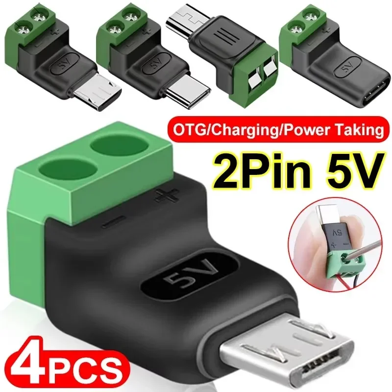 1-4 szt. bezlutowy adapter USB – Screw Terminal Block recenzja i cena