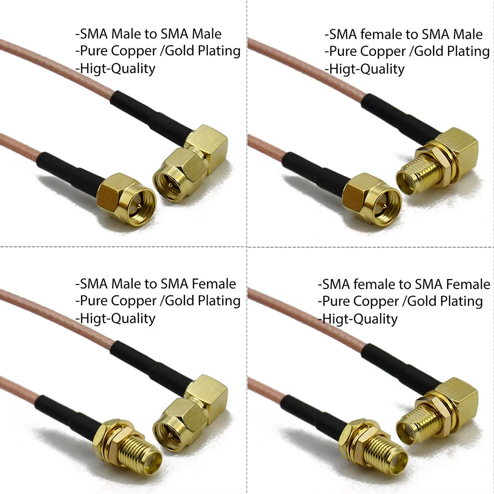 Premium RG316 SMA do SMA Wtycz – Jumper Wire Kit recenzja i cena