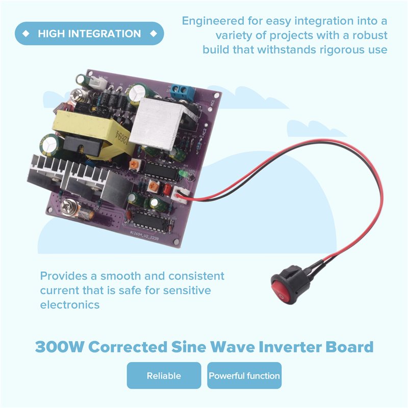 Płytka falownika sinusoidalneg – Boost Converter recenzja i cena